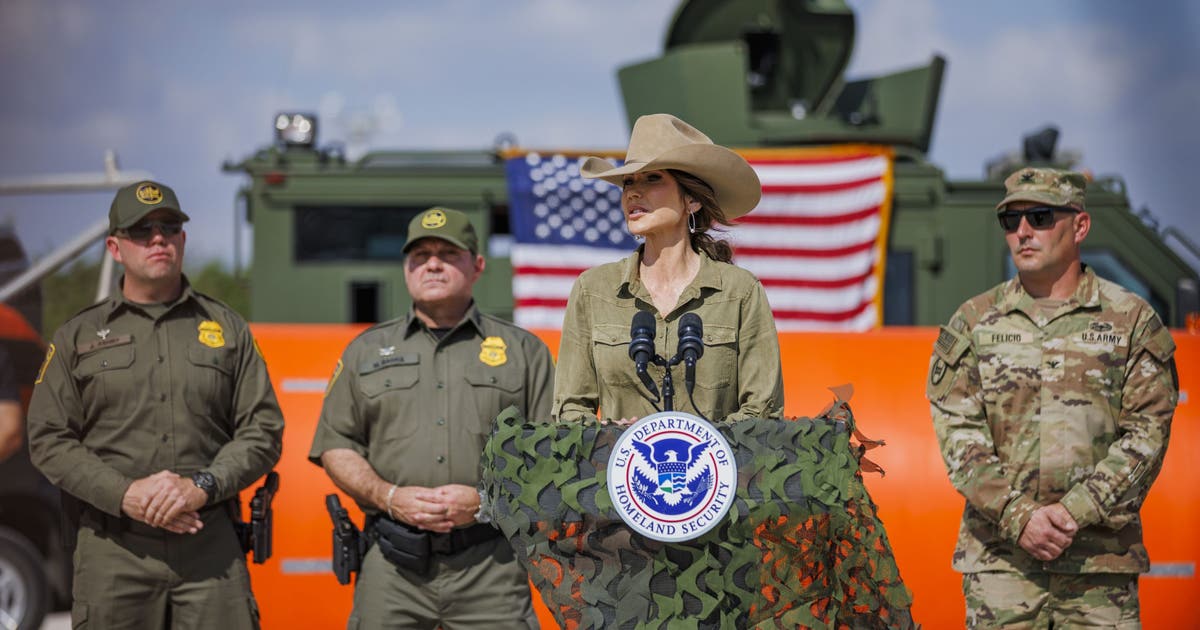 DHS Sec. Noem says new 500 miles of Texas border buoys will save immigrants' lives