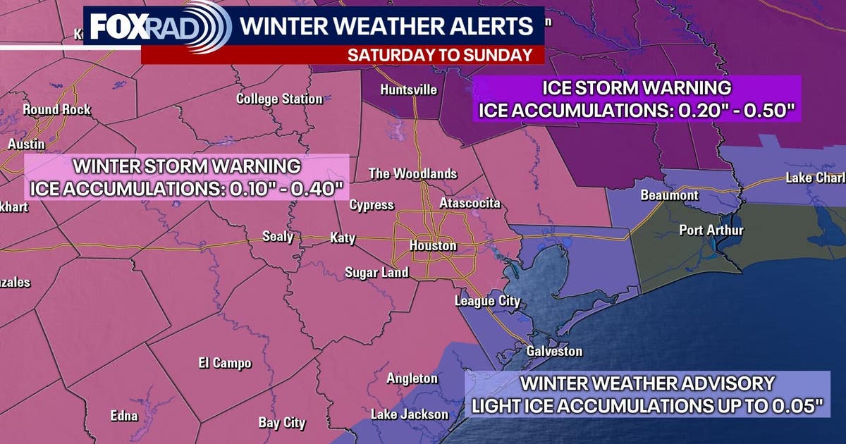 Live updates: Houston under winter storm warning