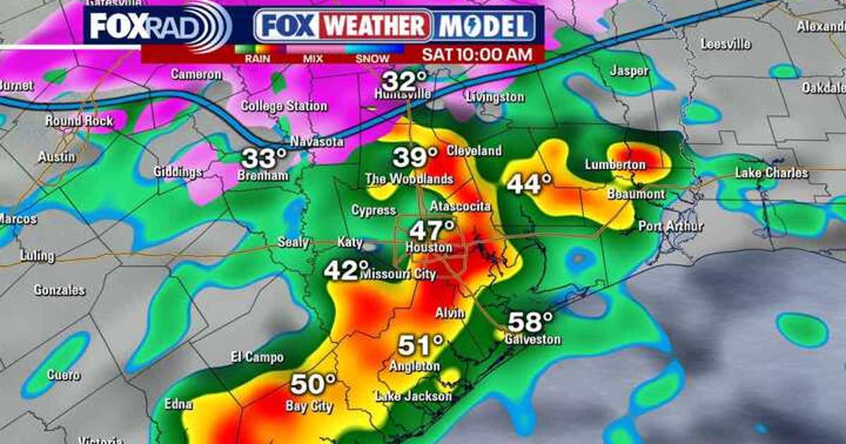 Houston weather: Latest on weekend winter storm