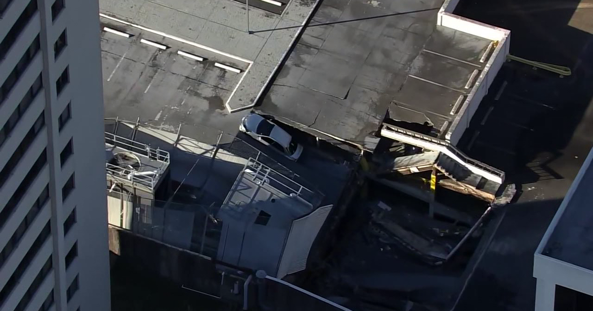 Houston parking garage collapses over the weekend in River Oaks area