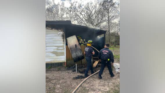 Woman, animals rescued from Old Town Spring house fire, officials say