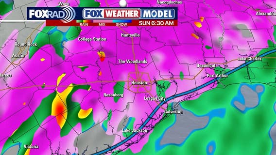 Houston winter storm warning: Timeline, weekend forecast, ice chances, live updates