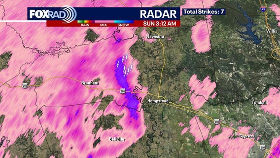 What is thunder sleet? ‘Rare occurrence’ reported near Bryan-College Station