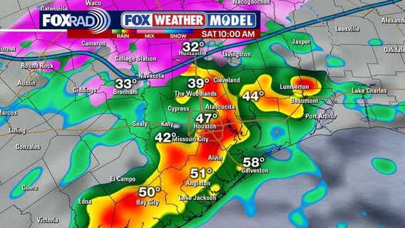 Houston weather: Latest on weekend winter storm