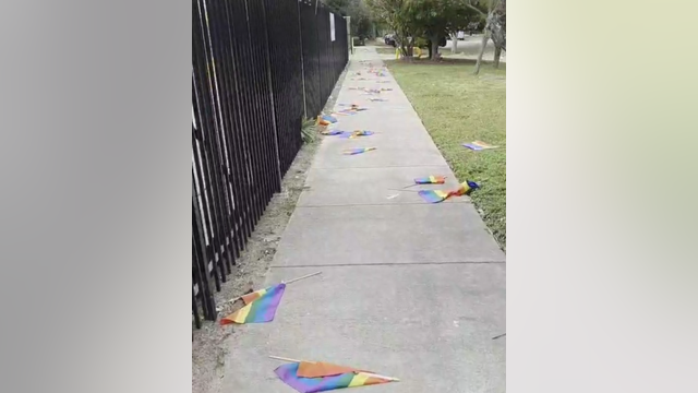 The Montrose Center in Houston vandalized, Pride flags removed from fence