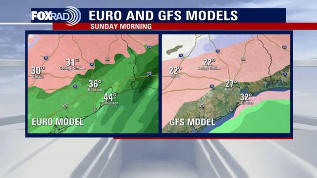 Could it snow in Houston this weekend? Arctic blast timeline, chances of ice