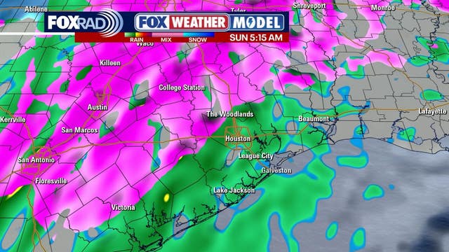 Houston winter storm watch: Timeline, weekend forecast, live updates