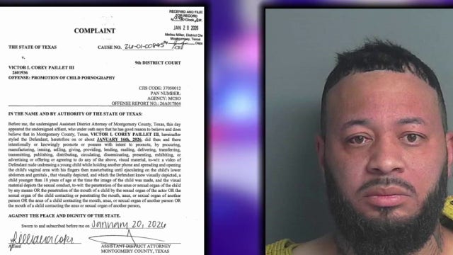 Popular social media influencer arrested, charged in Montgomery County child sex assault investigation