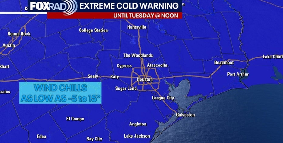 Live updates: Houston winter storm warning, Sunday forecast, icy roads, power outages