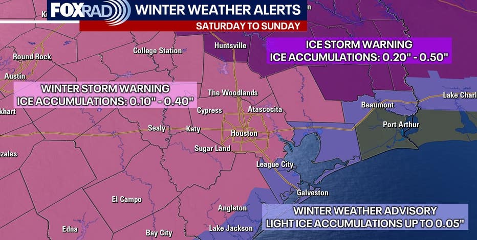 Live updates: Latest forecast as Houston remains under winter storm warning