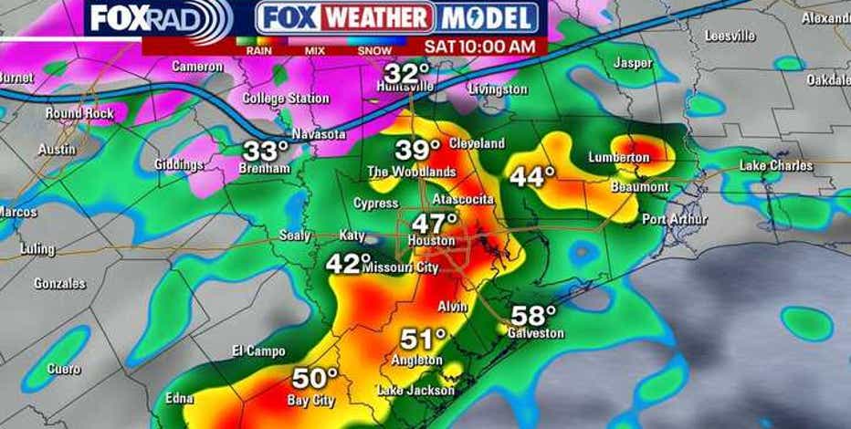 Houston weather: Latest on weekend winter storm