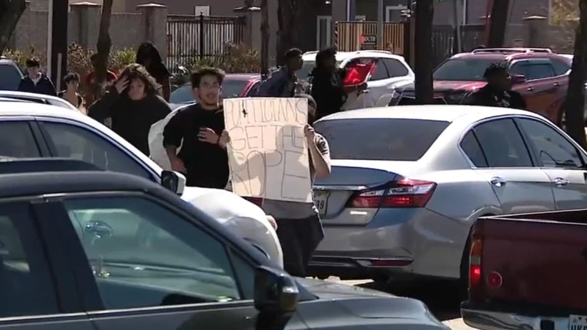 Student walkouts continue in Houston area amid TEA, Abbott warnings