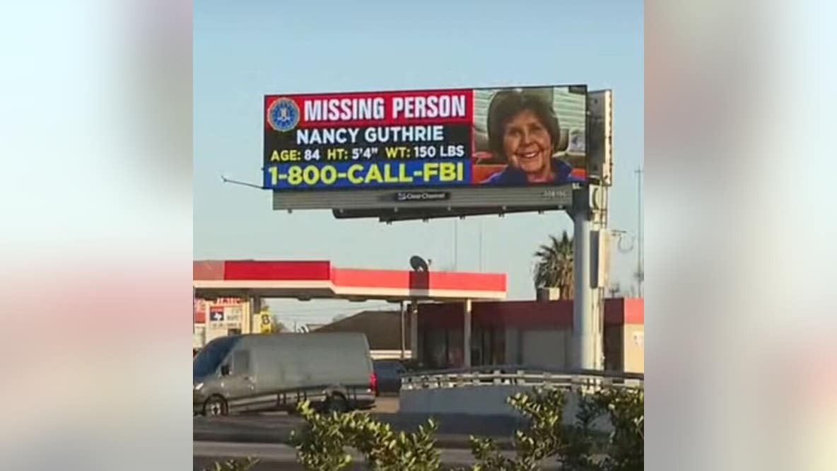 Nancy Guthrie billboards go up in Greater Houston as search continues