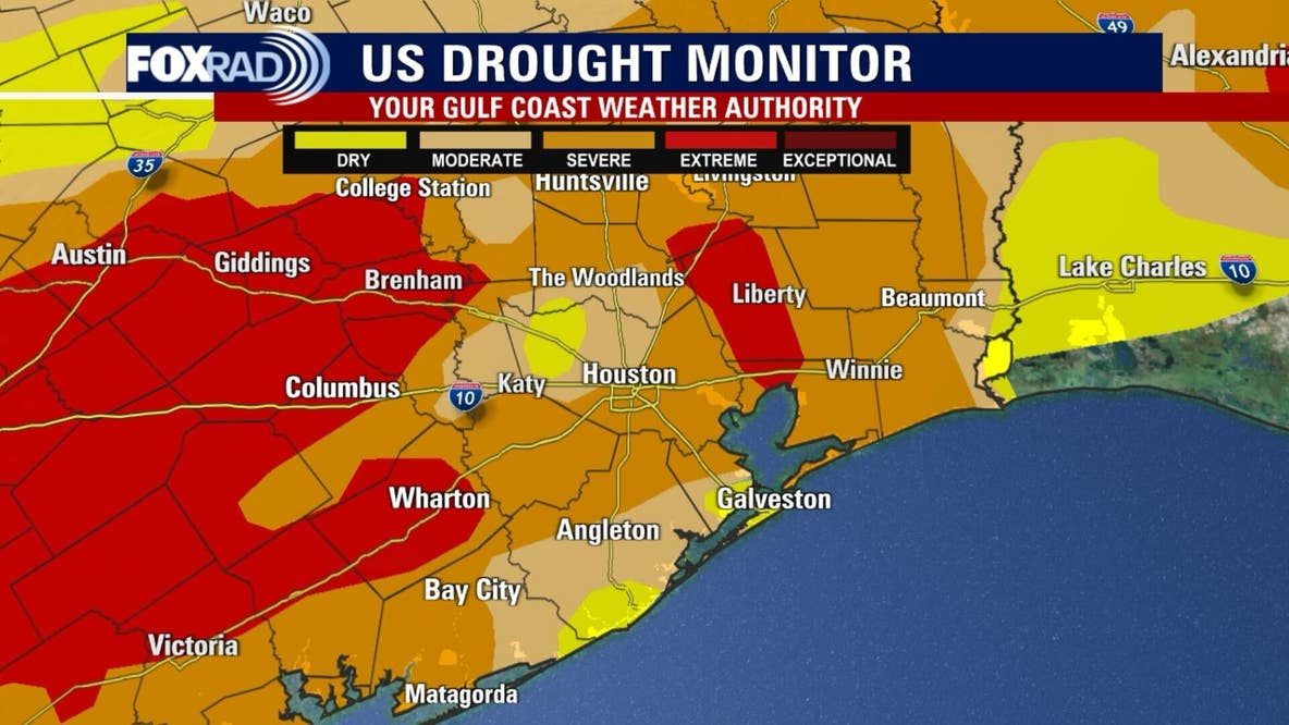 Houston weather: Warm Monday afternoon, drought concerns despite recent rain