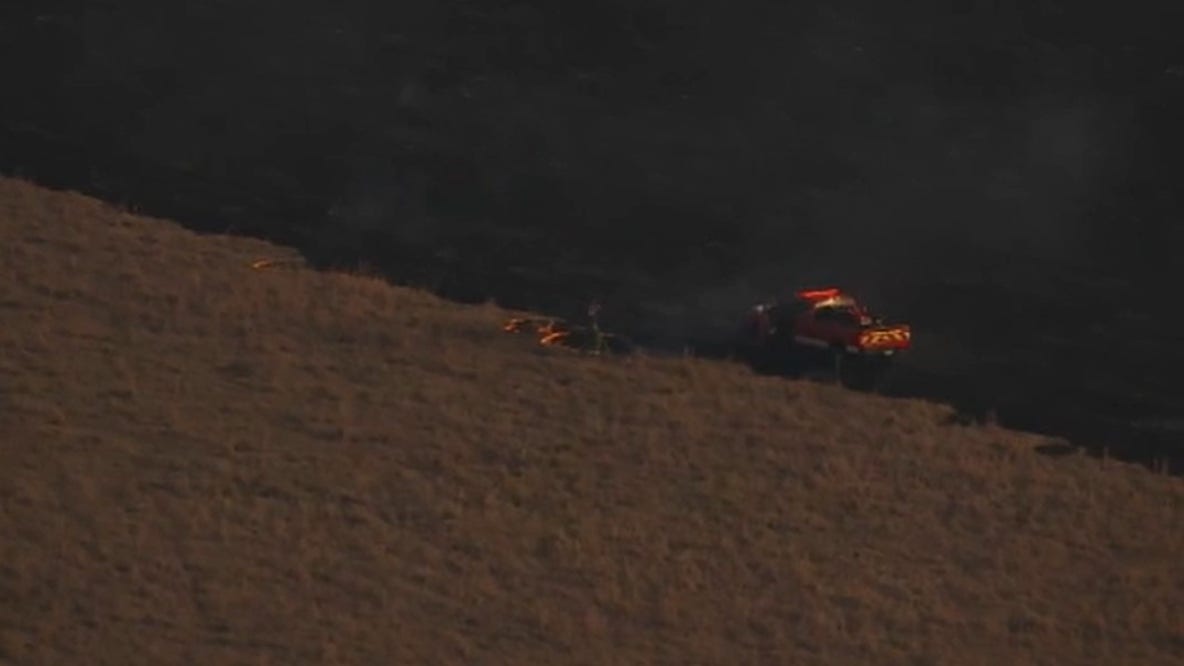 Uncontrolled burn reported near County Road 677 in Liberty County