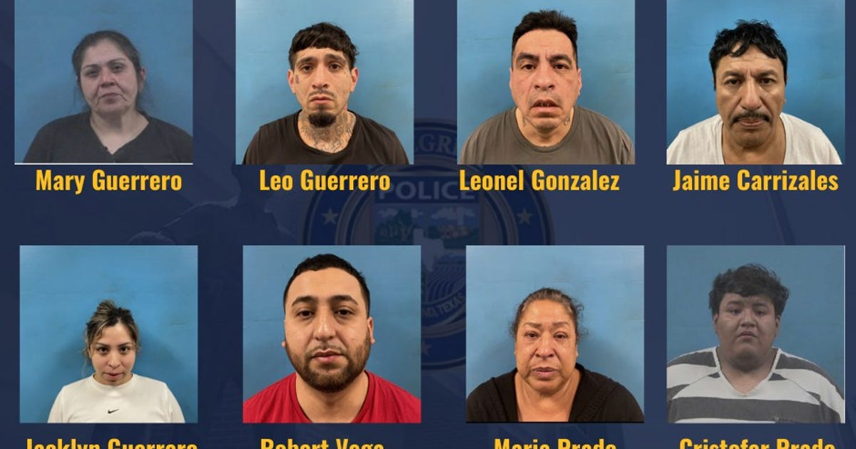8 people arrested in connection to large-scale retail theft operation in Houston area