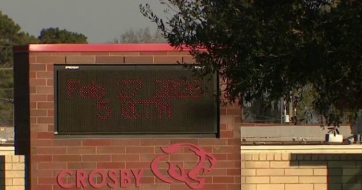 Crosby High School educator under investigation for alleged improper relationship with student