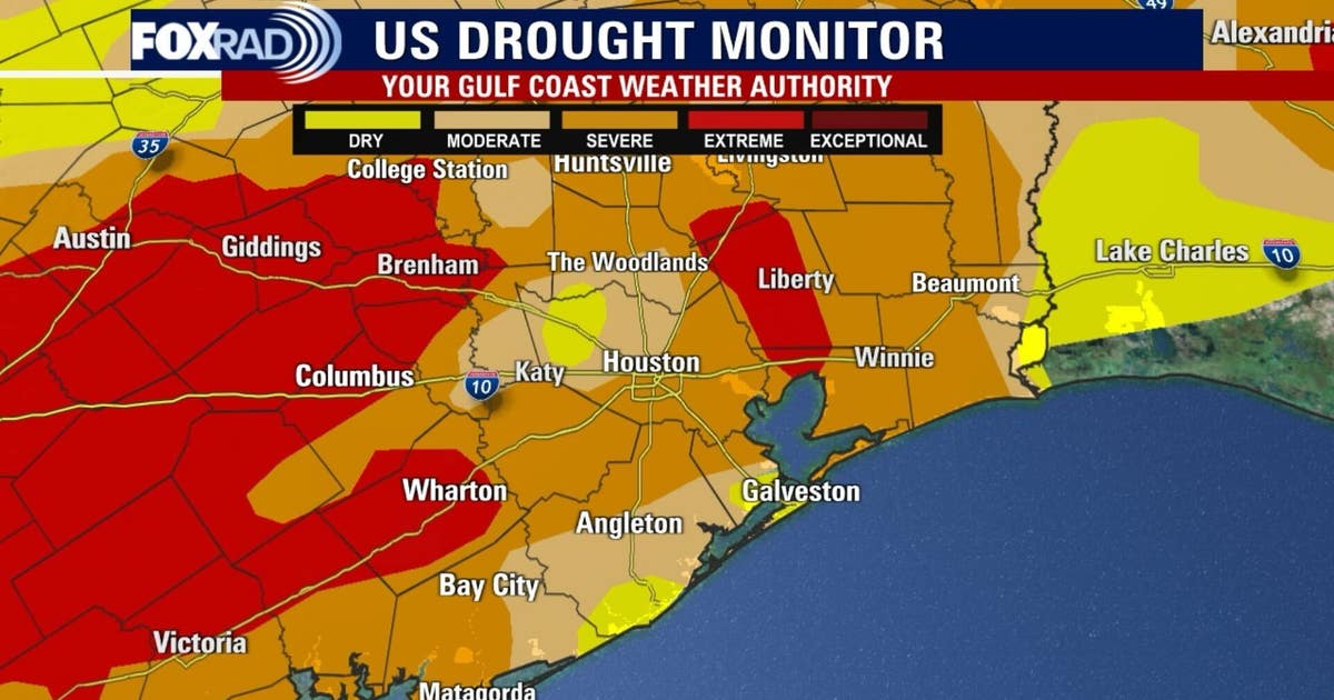 Houston weather: Warm Monday afternoon, drought concerns despite recent rain