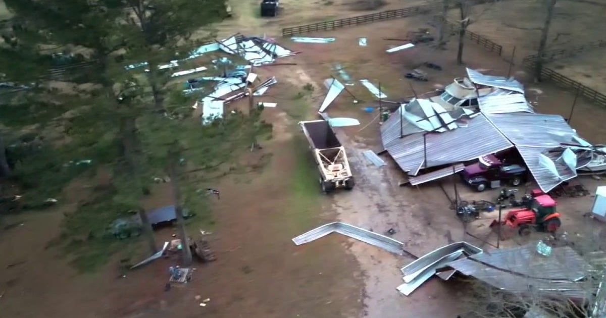 Possible tornado in Liberty County leaves 2 brothers in Cleveland ...