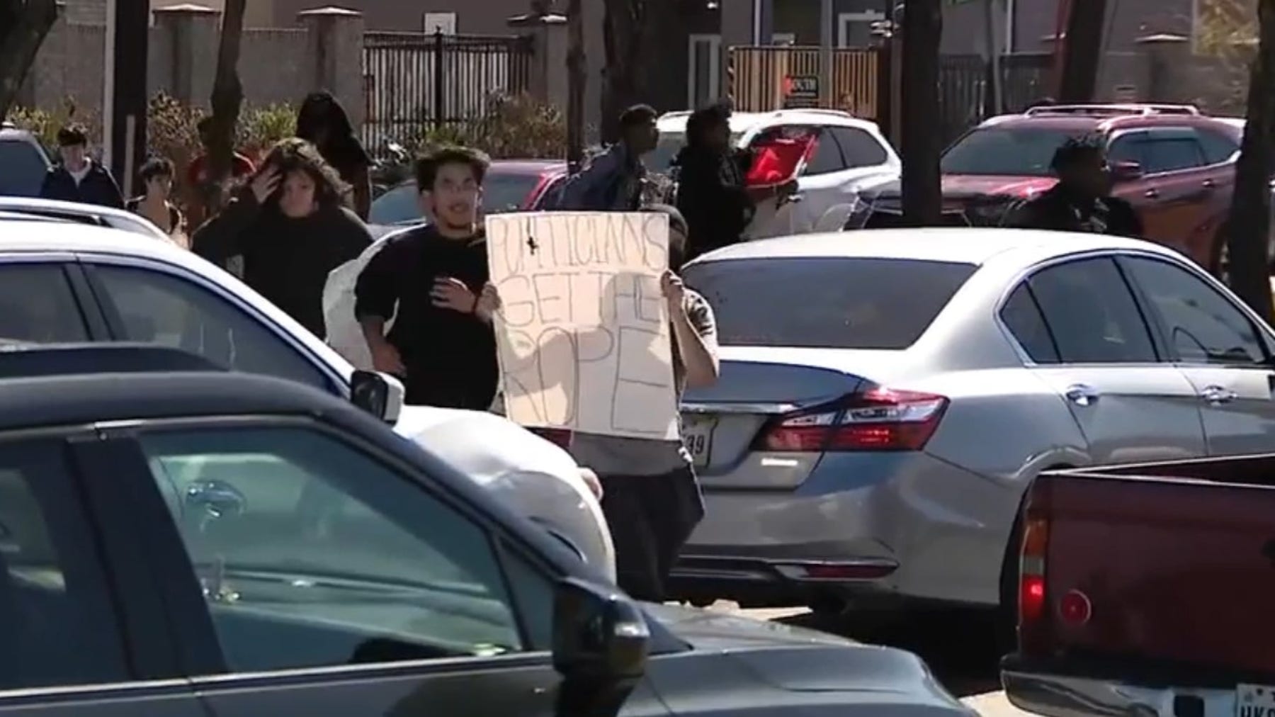 Student walkouts continue in Houston area amid TEA, Abbott warnings