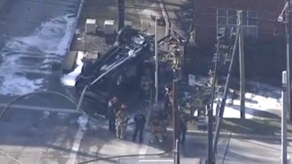 Chase suspect crashes into Houston detective's vehicle in Midtown: police