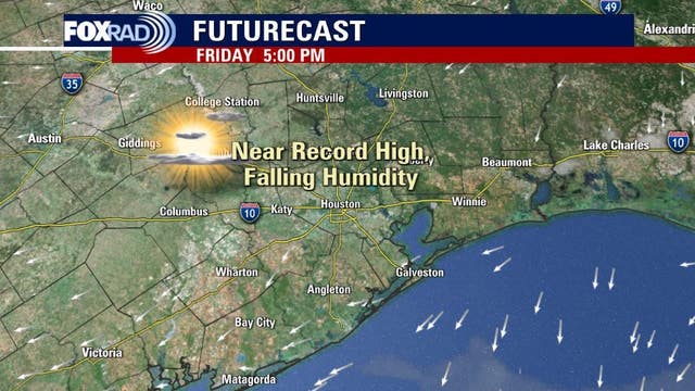 Houston weather: Sunny, spring-like Friday for Go Texan Day