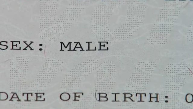 Houston woman learns her Texas birth certificate lists her as male