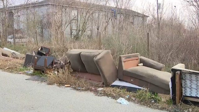 Clean the Block: Frustrated investor takes illegal Houston dumping into his own hands