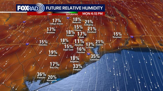 Houston weather: Chilly Monday morning, pleasant afternoon in the 60s