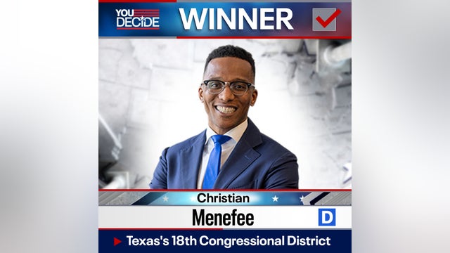 Texas' 18 Congressional District election results: Christian Menefee wins runoff