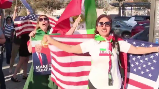Houston’s Iranian-American community divided at Galleria-area protest after strikes