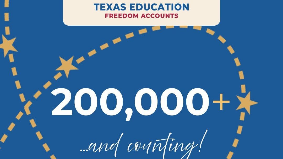 Texas school voucher program hits 200,000 applications, doubling initial capacity before deadline