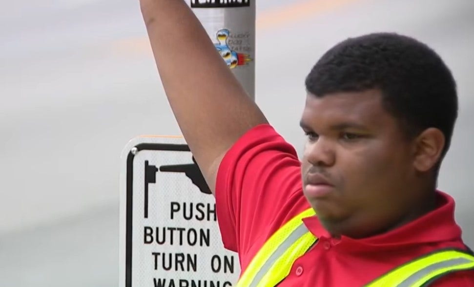 Meet Houston's 'Metro' Man: From crash survivor to crosswalk guardian