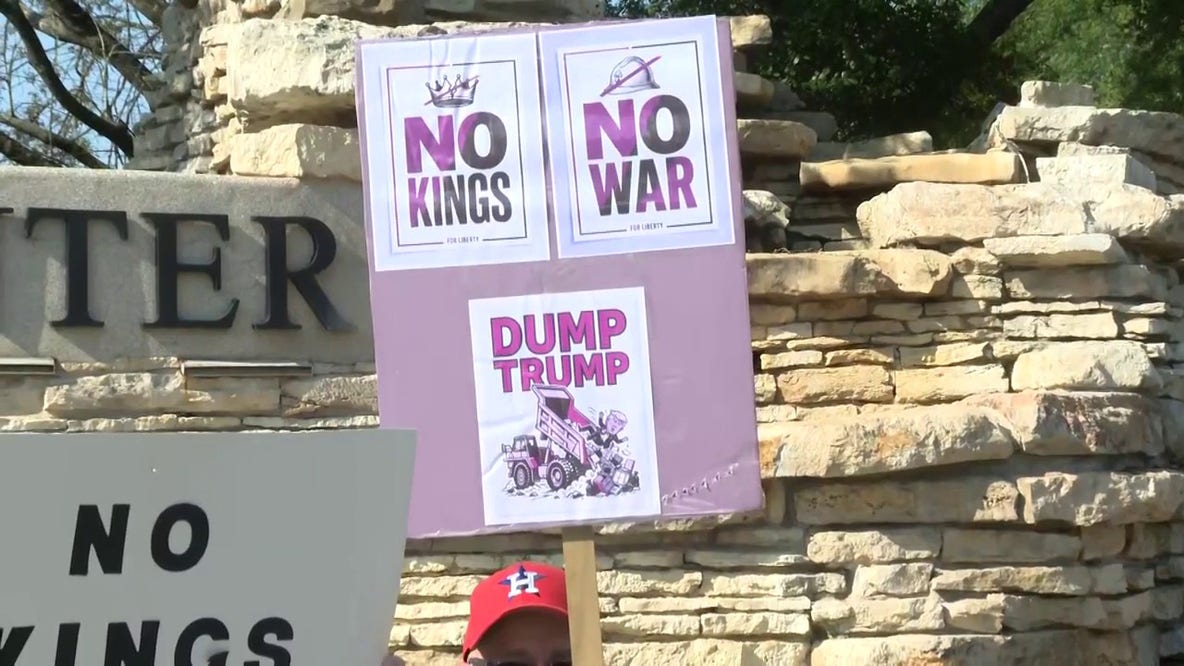LIVE UPDATES: 'No Kings' protests in Houston on Saturday
