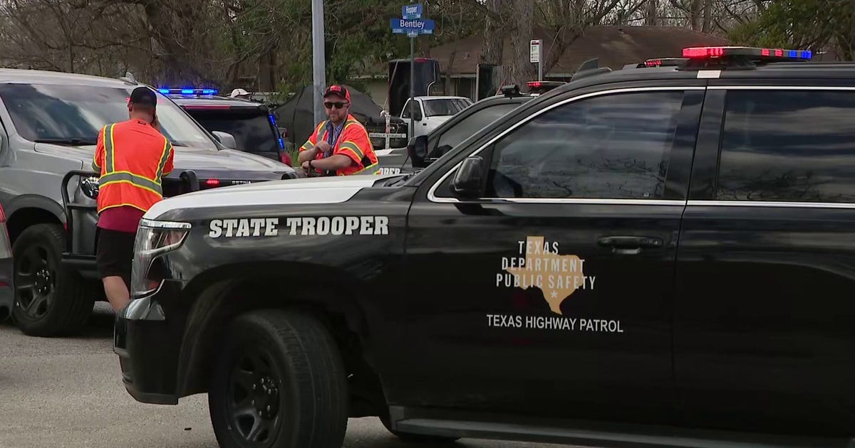 Texas DPS trooper involved in crash near Bentley Street, Hopper Road