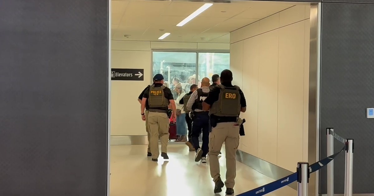 ICE agents seen at Houston's Bush Airport