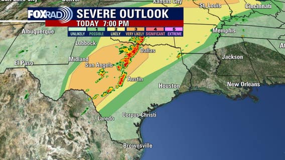 Houston weather: Pleasant Tuesday ahead of strong to severe storms Wednesday
