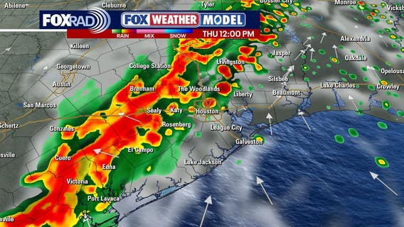 Houston weather: Chance of thunderstorms before Easter weekend