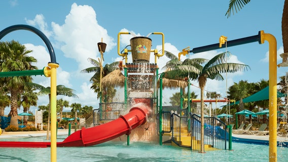 Margaritaville Lake Resort Lake Conroe: You can spend the night or grab a day pass