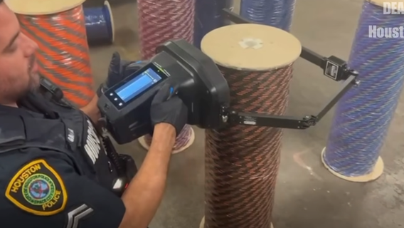 Houston DEA seize more than 200 pounds of meth hidden in spools of rope
