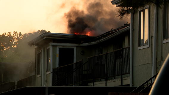 14 units affected by apartment fire in Westside Houston area, firefighter injured