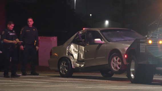 1 killed, motorcycle rider injured after T-bone crash in northwest Houston