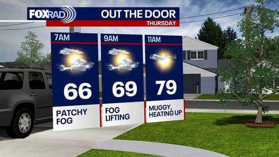 Houston weather: Mild, muggy Thursday before slight cooldown