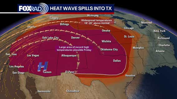 Houston weather: Spring arrives on Friday, record heat likely this weekend