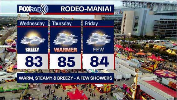 Houston weather: Humidity, rain chances building up