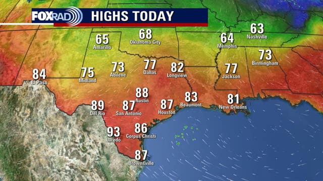 Houston weather forecast: Unseasonably warm Monday