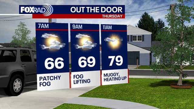 Houston weather: Mild, muggy Thursday before slight cooldown