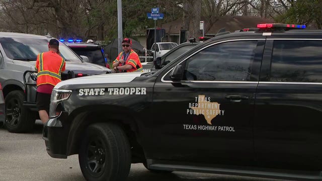 Texas DPS trooper involved in crash near Bentley Street, Hopper Road