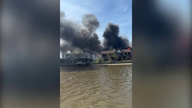 Dickinson fire: At least 3 homes damaged in afternoon fire