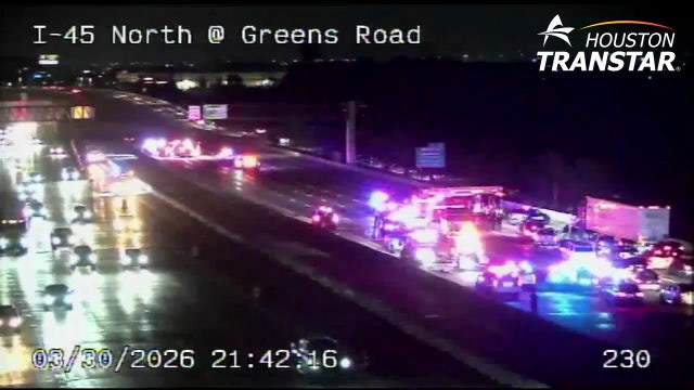 I-45 crash in Houston: Man hit by 3 vehicles near Rankin Road